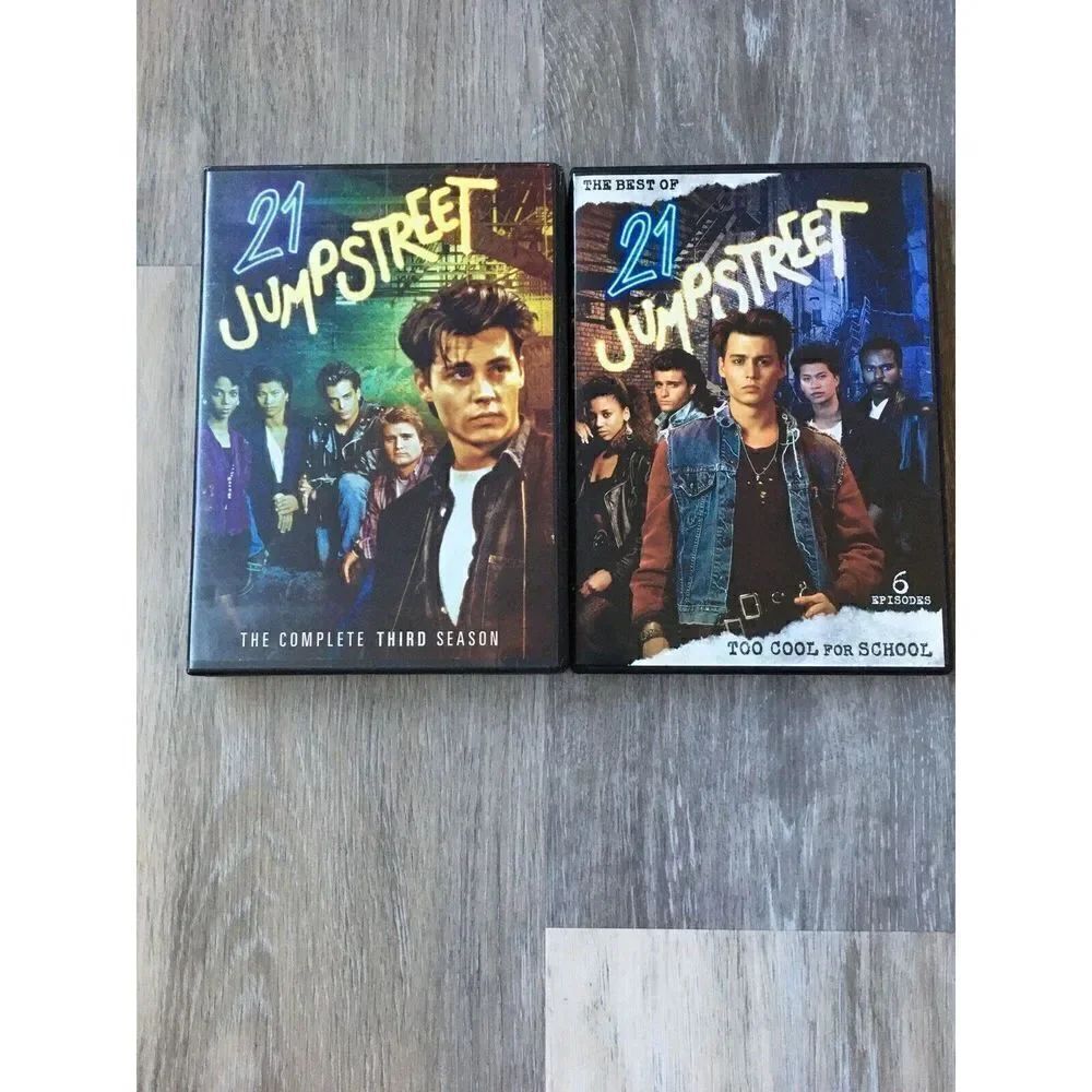 21 Jump Street The Complete Third Season,DVD,4-Disc Set,And Too Cool For School.